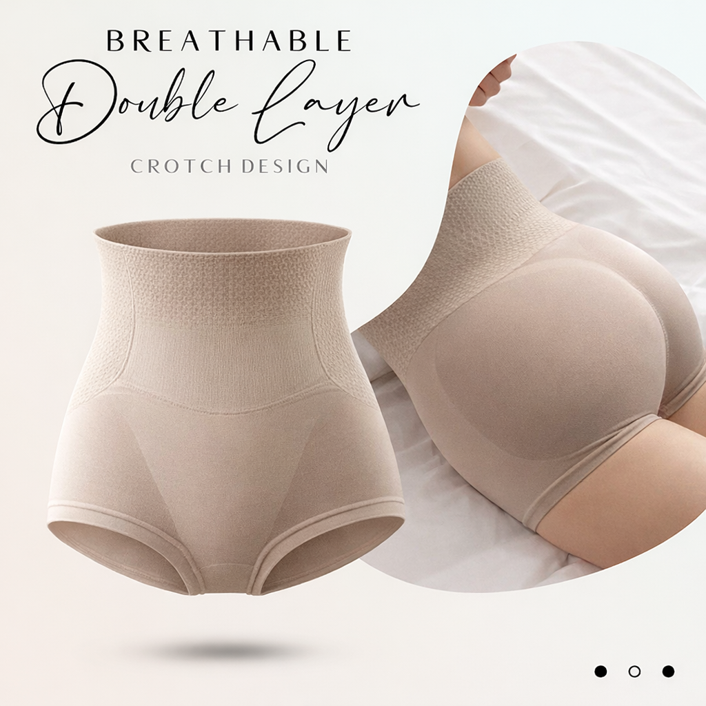 Combo por 4 Pantys Seamless Cintura Alta 🥰 Pague 3 Lleve 4🔥