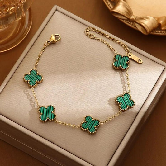 Pulsera Van Cleef en Acero Inoxidable