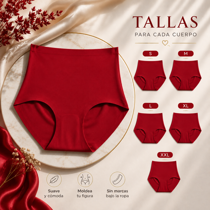 Combo 4 Panties sin Costuras de Talle Alto - Light Sculpt™
