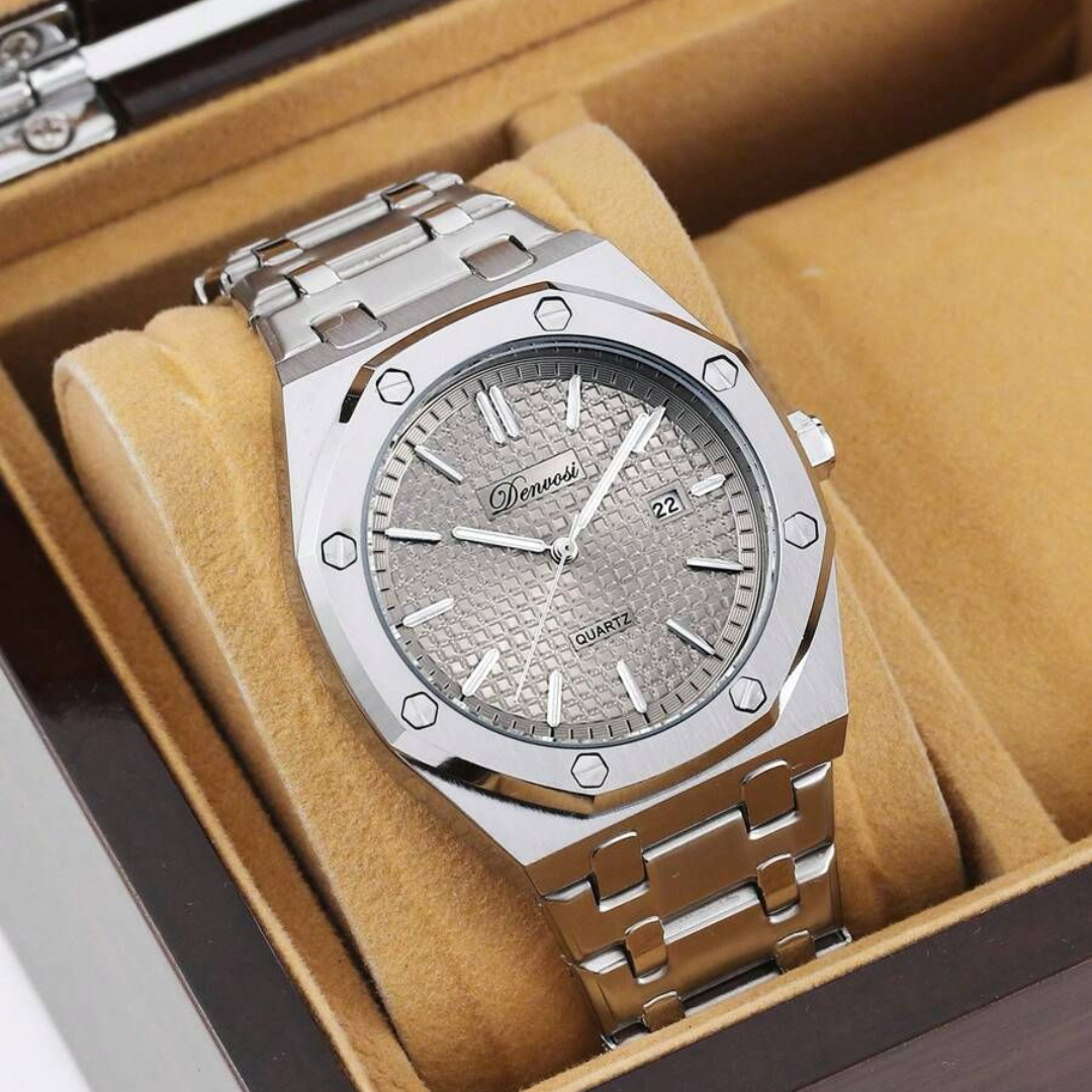 Reloj Denvosi de Acero Inoxidable – Estilo de Negocios