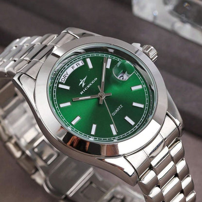 Reloj de Pulsera de Cuarzo con Calendario Semanal