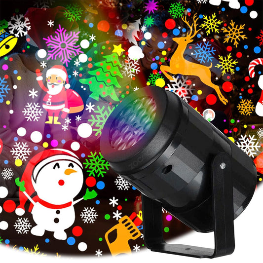 Proyector Navideño Led de Figuras Christmas Beam (Obsequio Navideño)